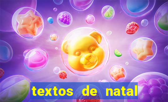 textos de natal para leitura